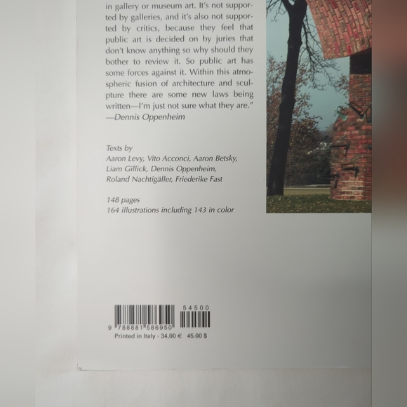 Dennis Oppenheim : Public Projects by Roland Nachtigälle - Picture 9 of 16